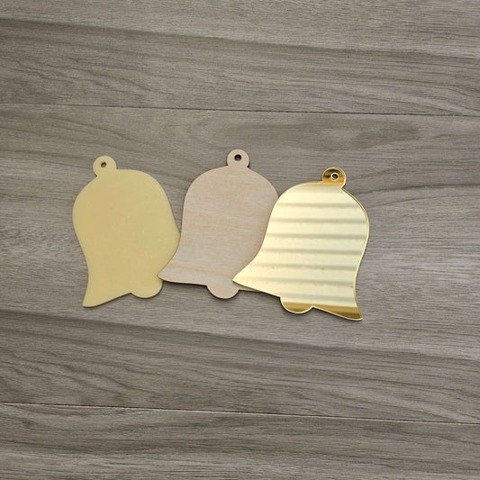 Wholesale Craft Blanks - Christmas Bell FAME-ily Art