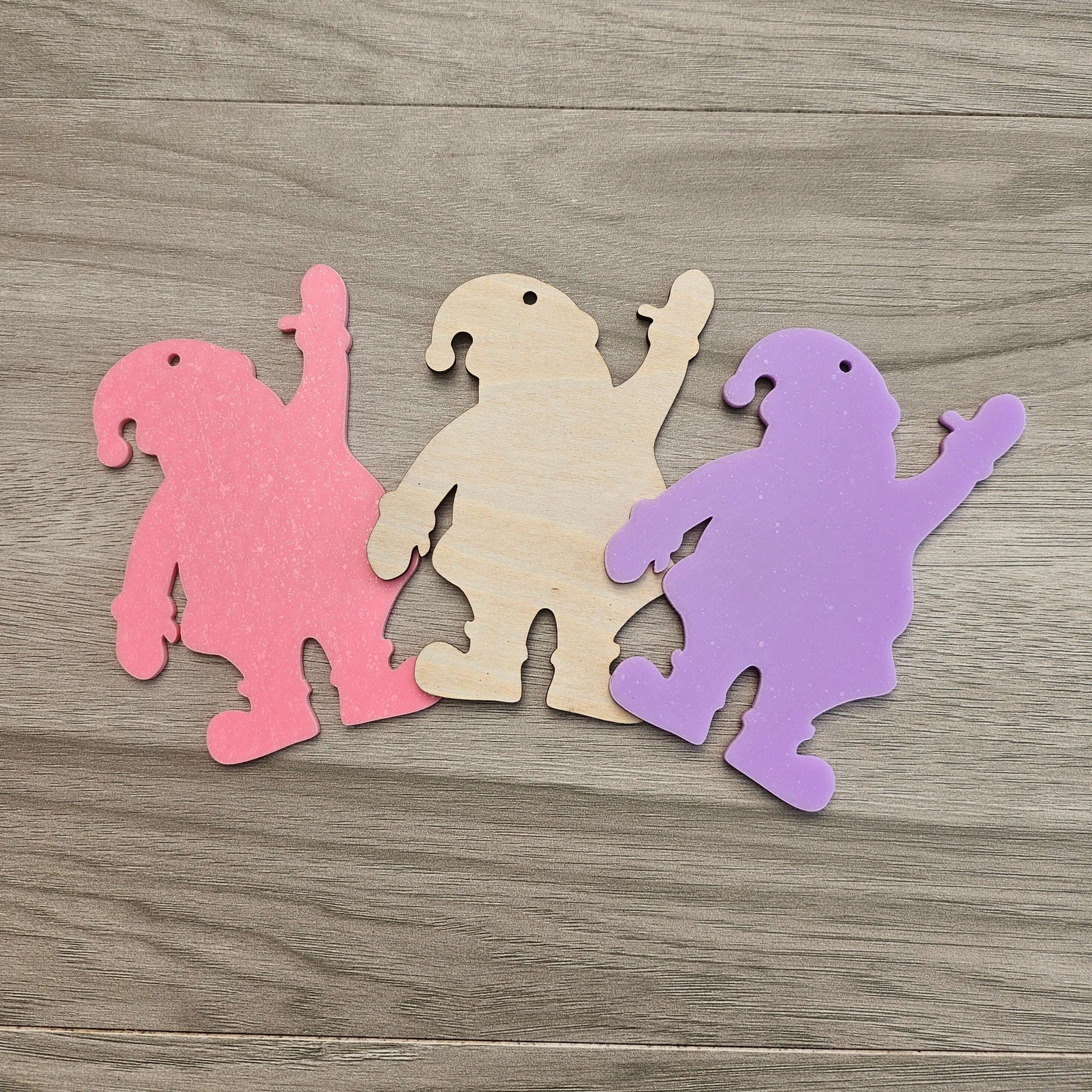 Wholesale Craft Blanks - Christmas Santa FAME-ily Art