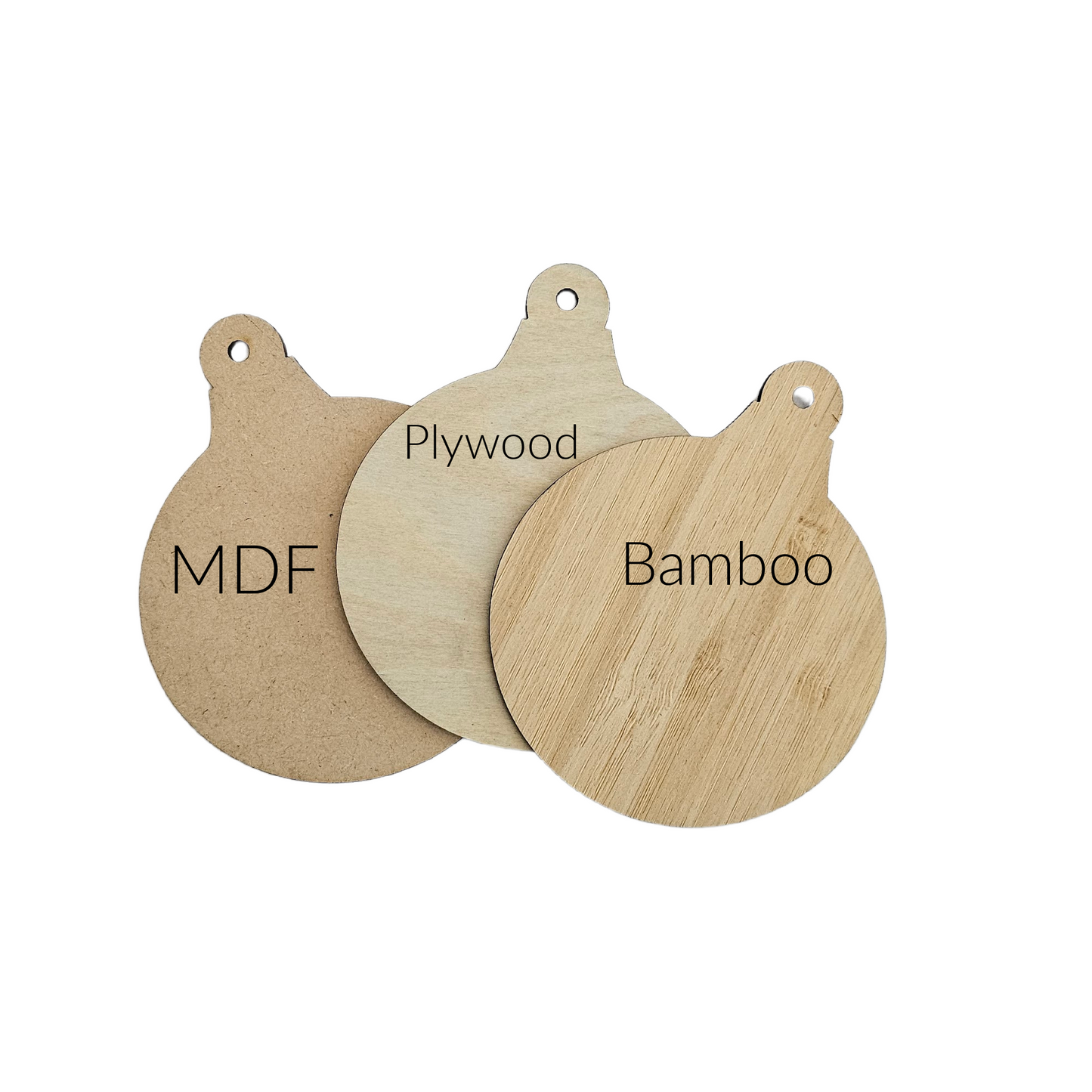 Wholesale Craft Blanks - Christmas Baubles