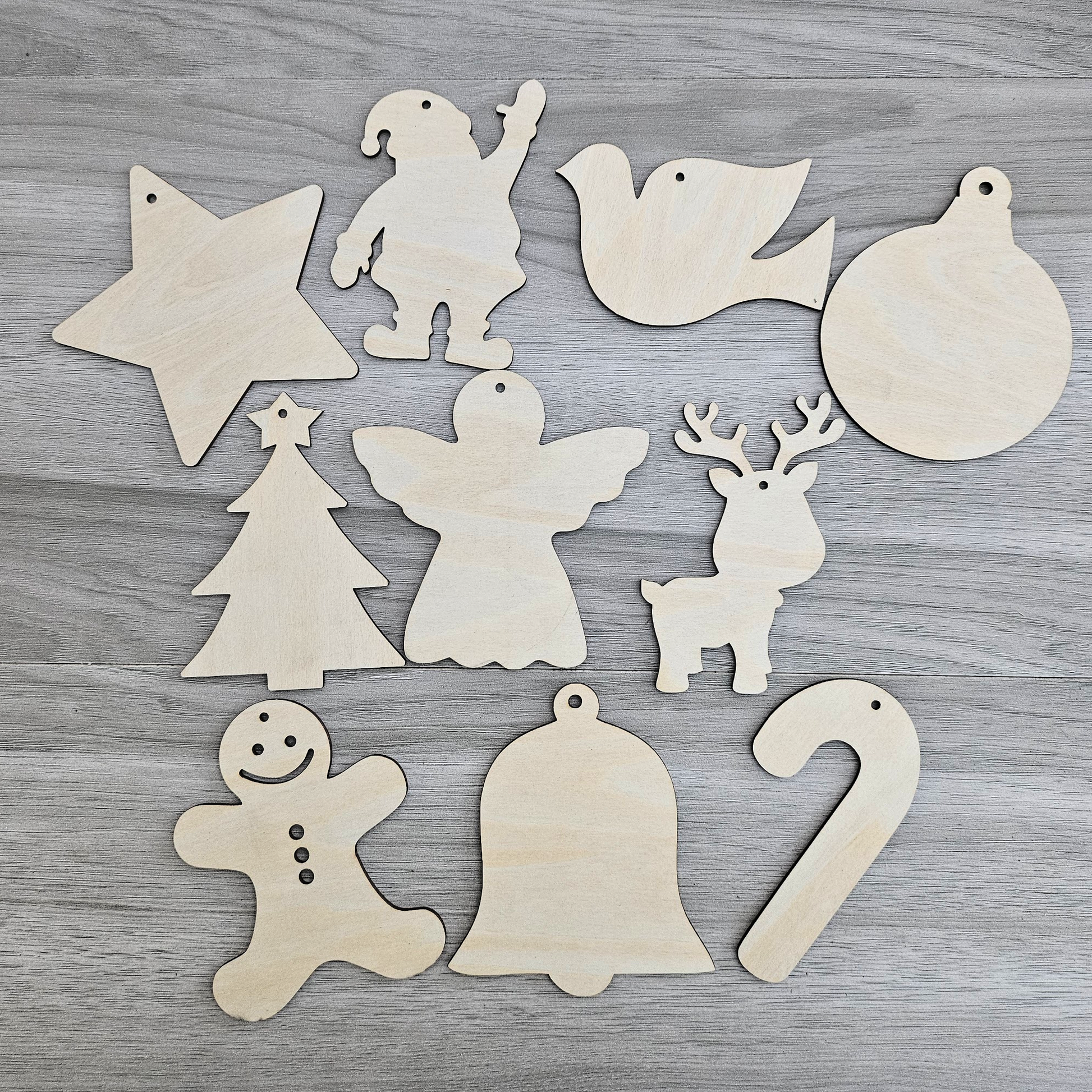 Wholesale Craft Blanks - Christmas Tree FAME-ily Art