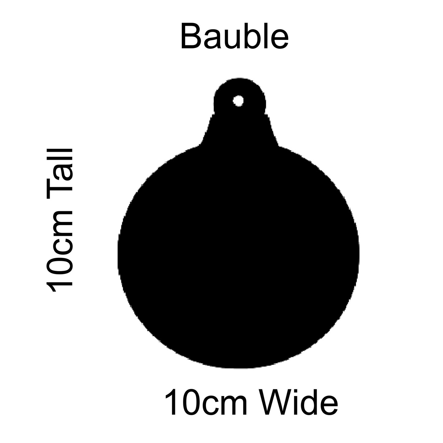 Wholesale Craft Blanks - Christmas Baubles