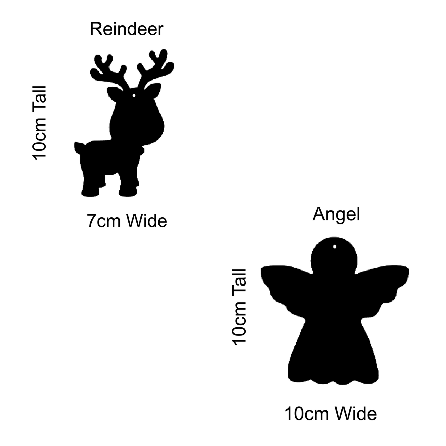 Wholesale Craft Blanks - Christmas Reindeer