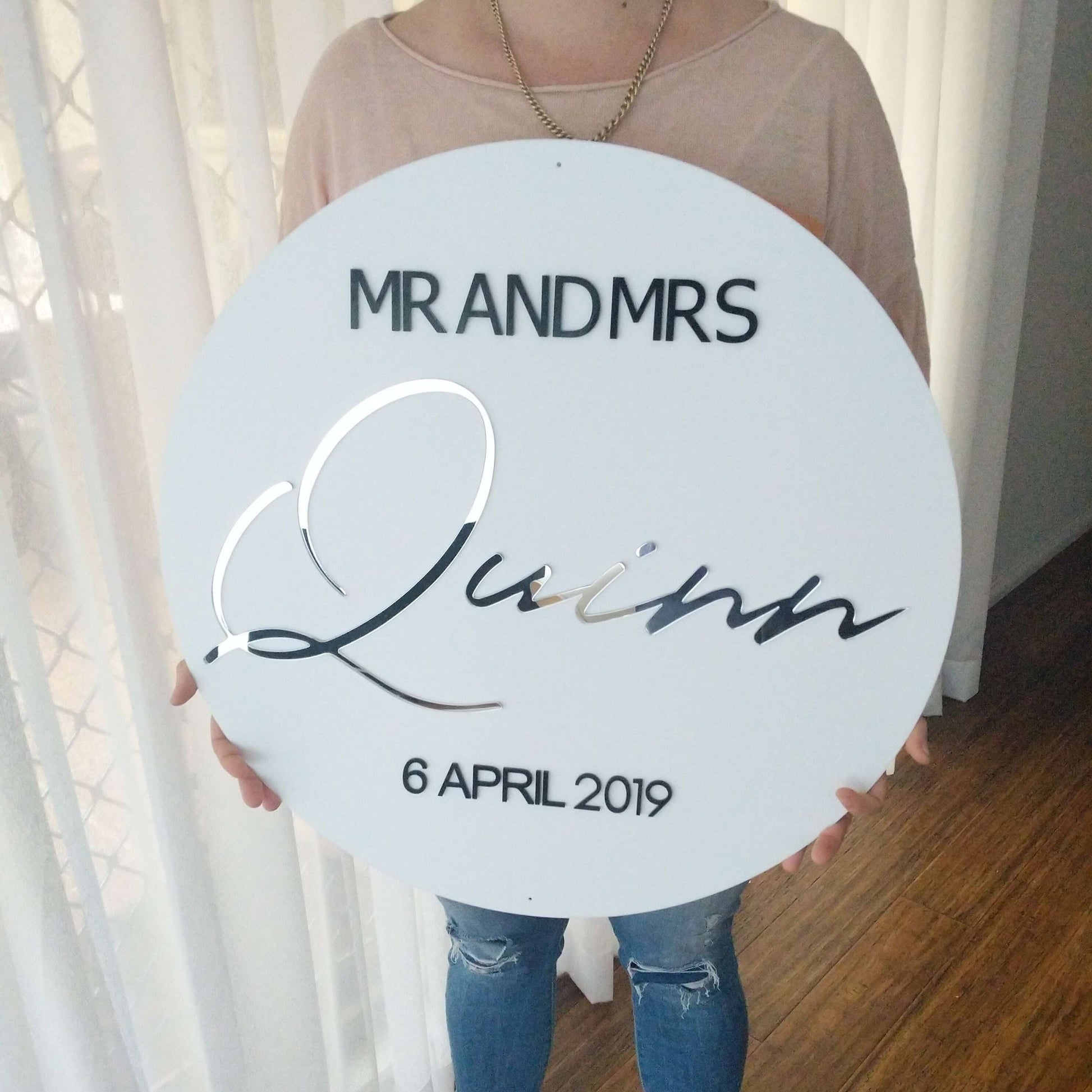 Wedding Welcome Sign & Guest Book FAME-ily Art