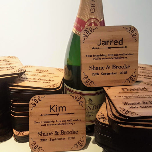 Square Engraved Coasters