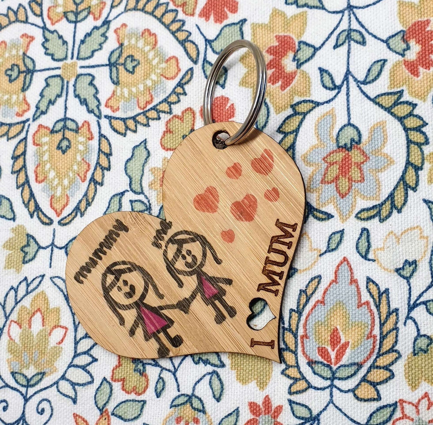 Love You Plaque with Keyring FAME-ily Art