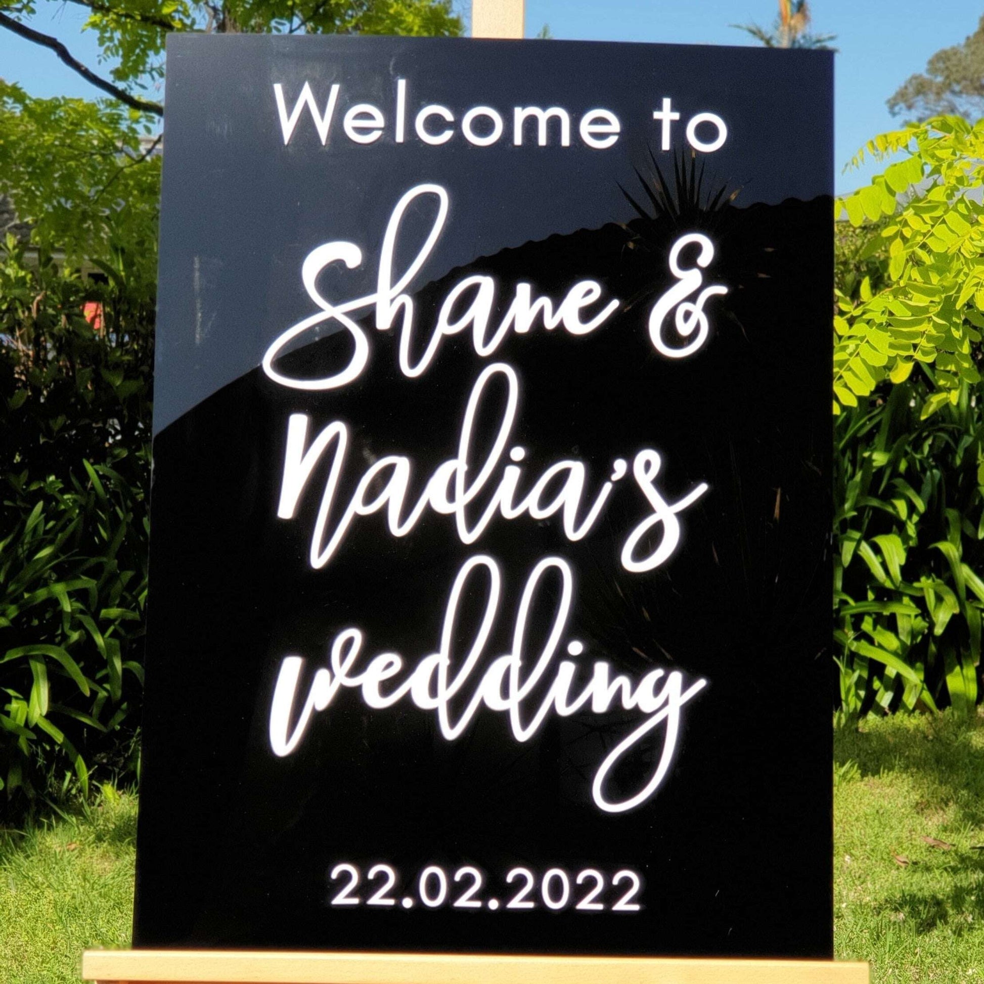 Rectangle Event Sign FAME-ily Art