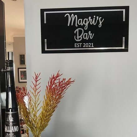 Bar Sign FAME-ily Art