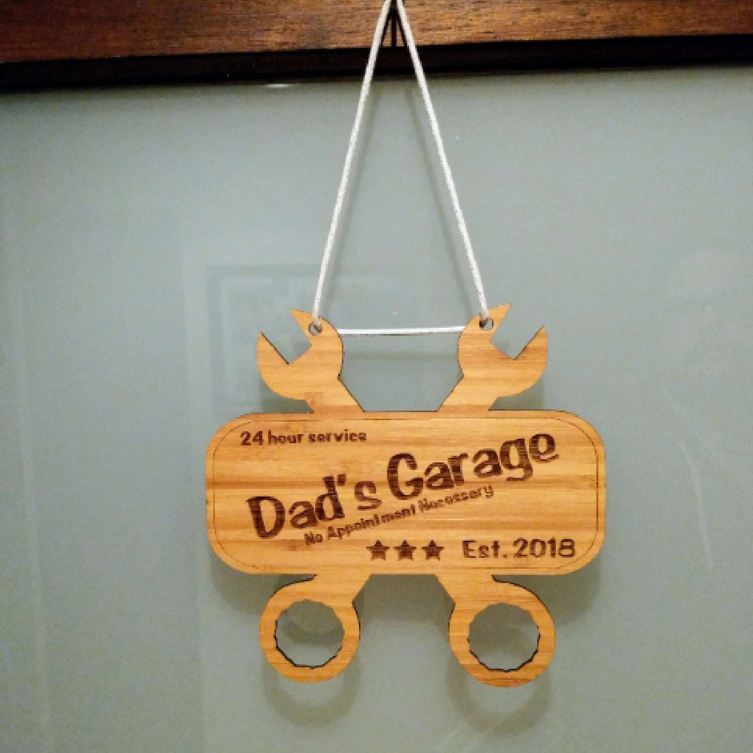 Plaque for Dad or Grandpa FAME-ily Art