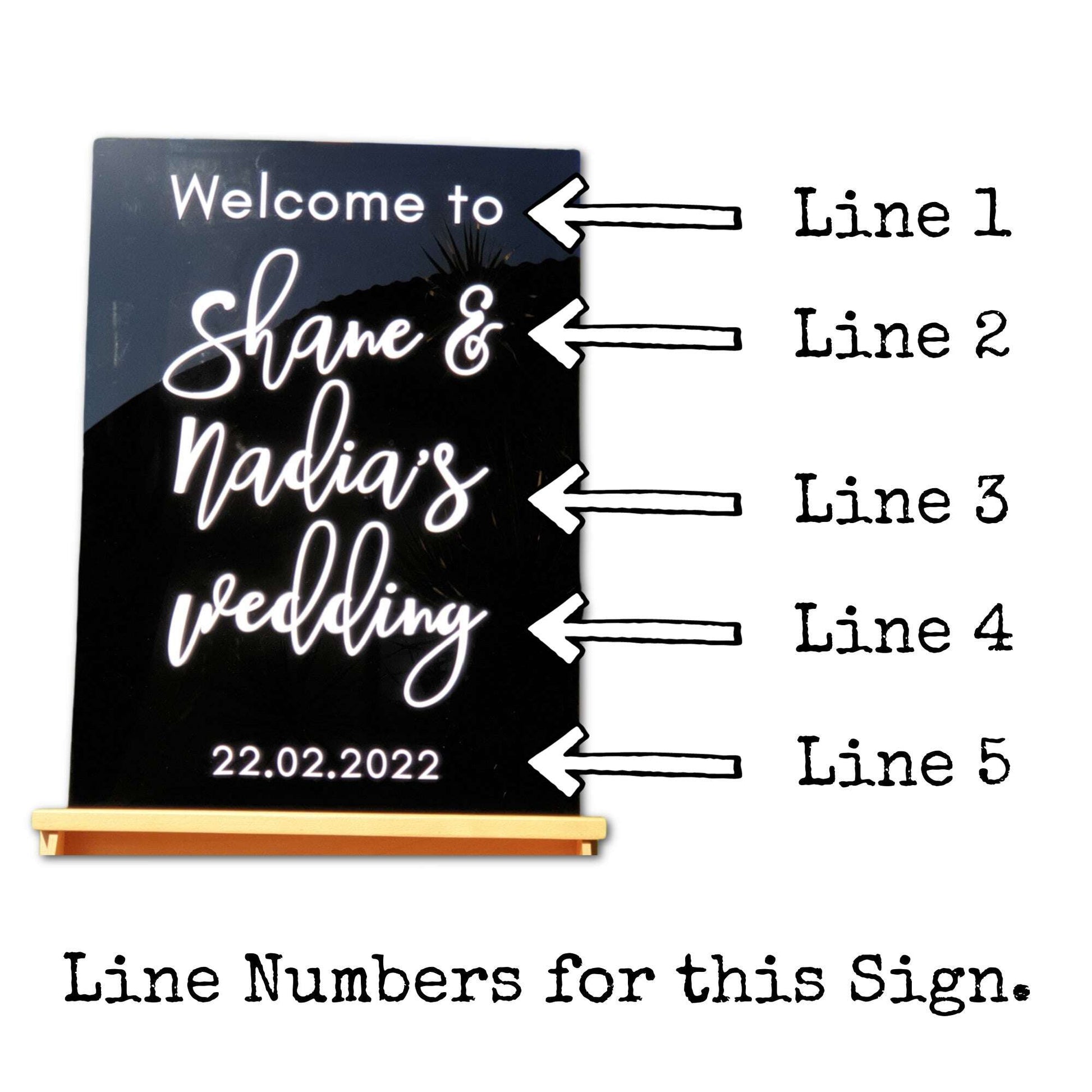 Rectangle Event Sign FAME-ily Art