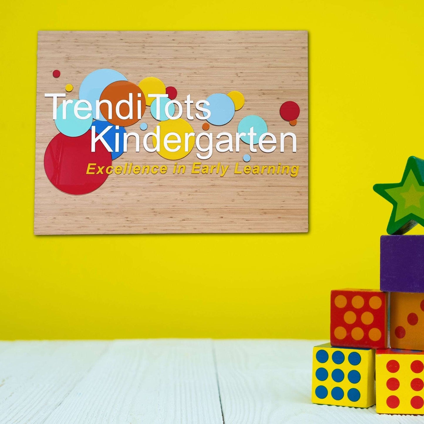 Rectangle Business Signage FAME-ily Art