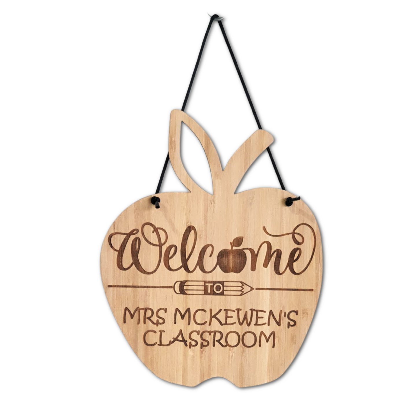Personalised Teachers Welcome Sign FAME-ily Art