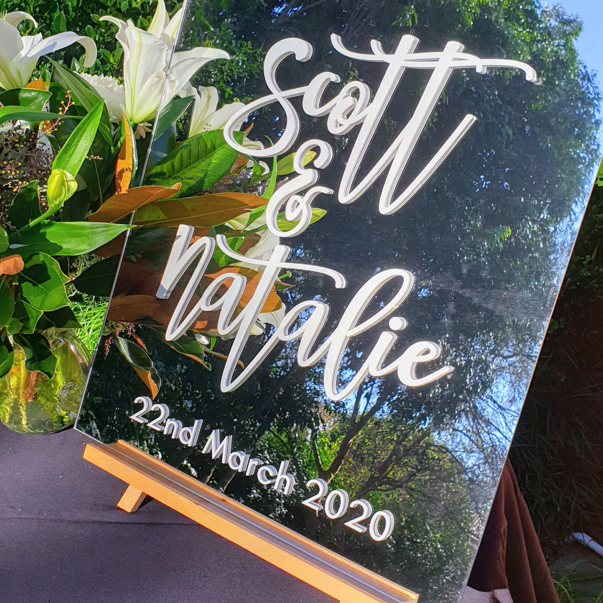 Rectangle Event Sign FAME-ily Art