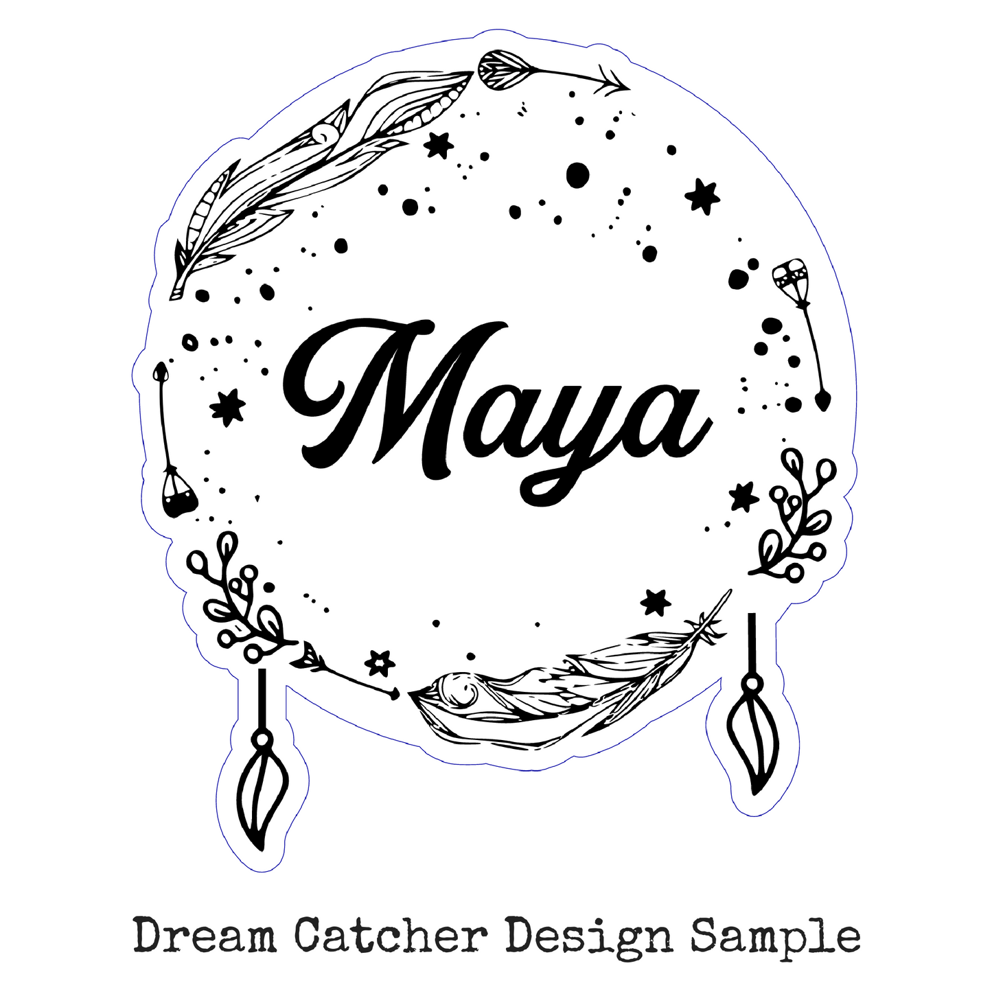 LED Light Up Wooden Round Base FAME-ily Art