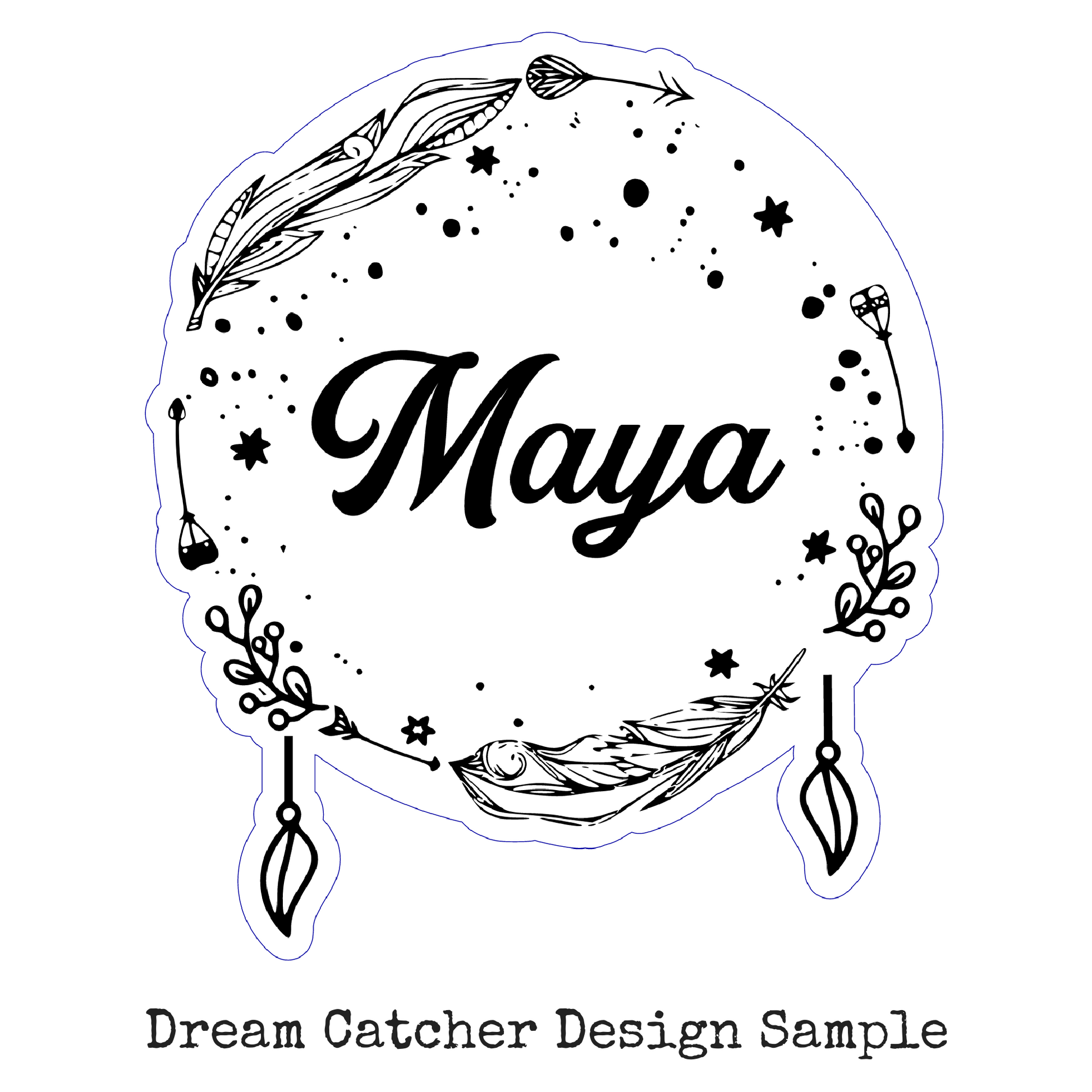 LED Light Up Wooden Round Base FAME-ily Art