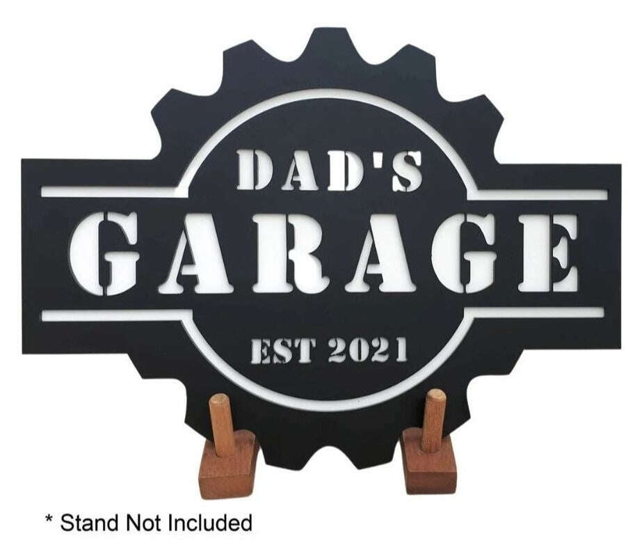 Dad Plaque FAME-ily Art