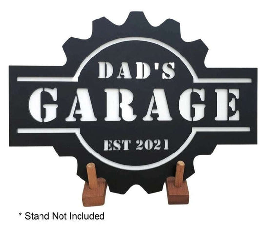 Dad Plaque FAME-ily Art