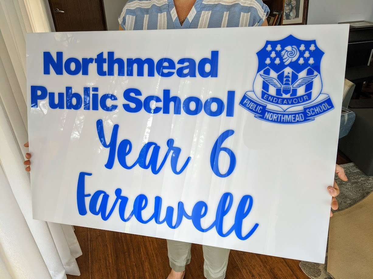 Rectangle Business Signage - Bamboo FAME-ily Art