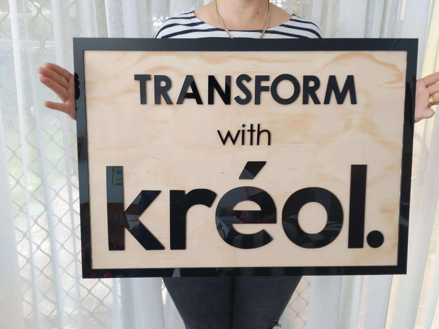 Rectangle Business Signage FAME-ily Art