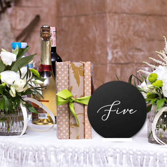 Round Table Numbers FAME-ily Art