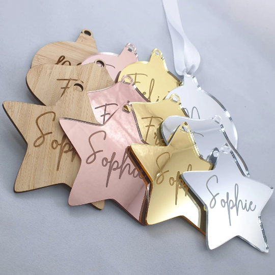 Christmas Tree Baubles FAME-ily Art