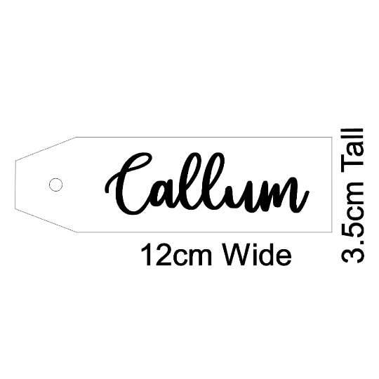 Personalised Gift Tags FAME-ily Art