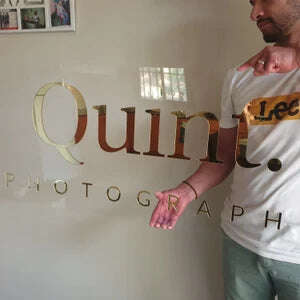 Rectangle Business Signage - Bamboo FAME-ily Art