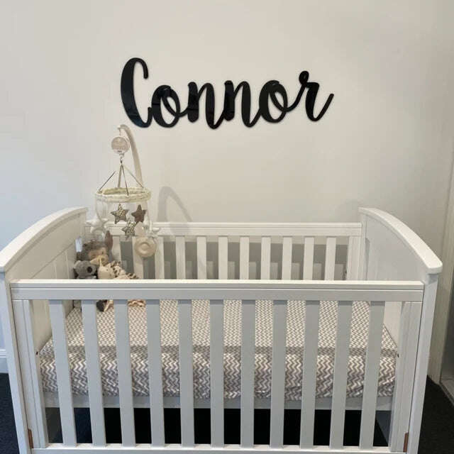 Script Name Plaque - Acrylic FAME-ily Art