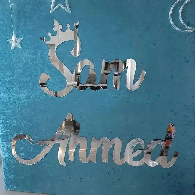Silver Name Plaque