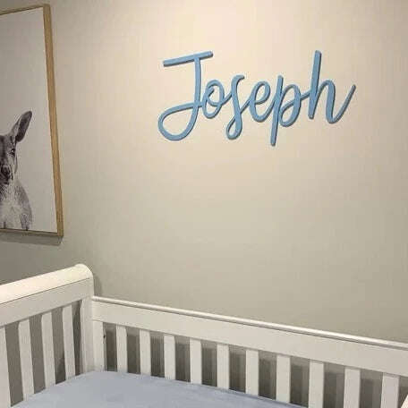 Script Name Plaque - Acrylic FAME-ily Art