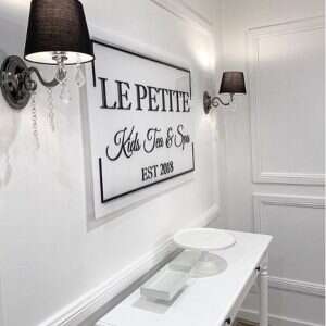 Rectangle Business Signage - Bamboo FAME-ily Art