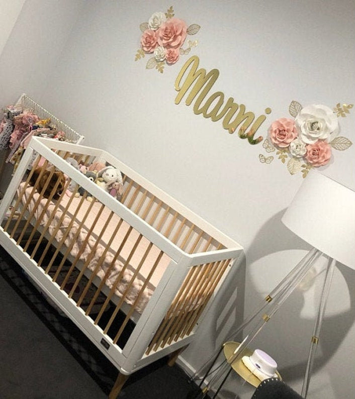 Script Name Plaque - Bamboo