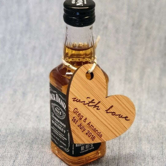 Custom Bomboniere or Gift Name Tag - Minimum  Order 20 FAME-ily Art