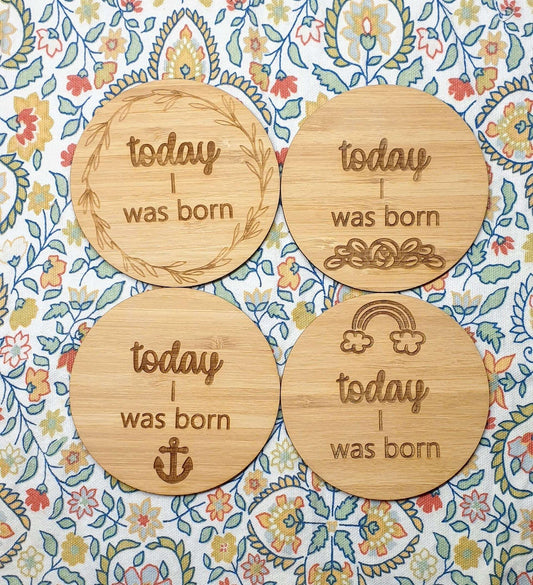 Baby Milestone Cards FAME-ily Art