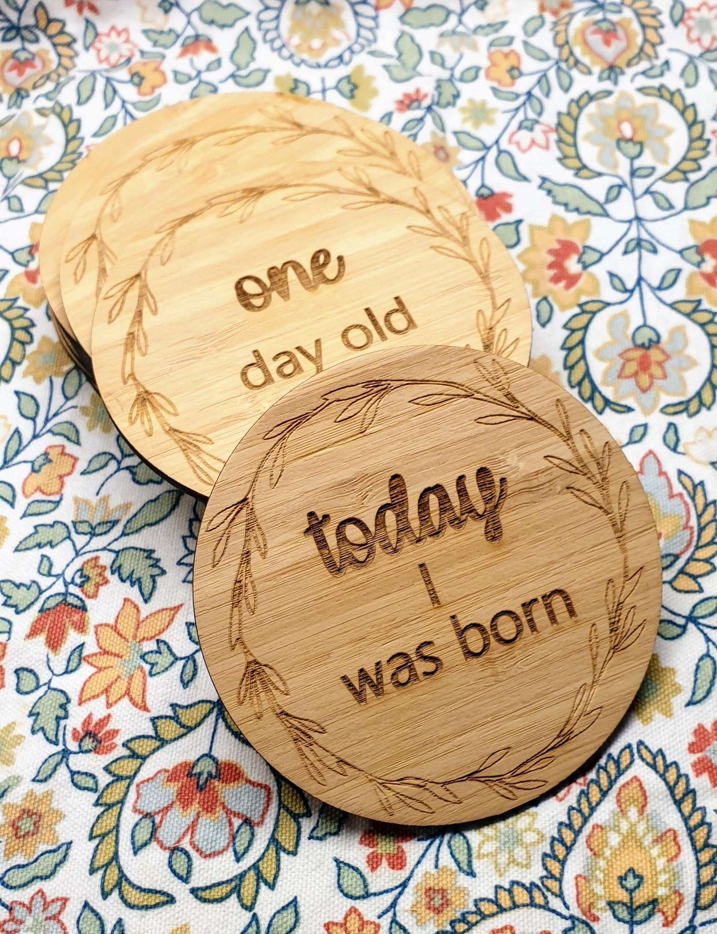 Baby Milestone Cards FAME-ily Art