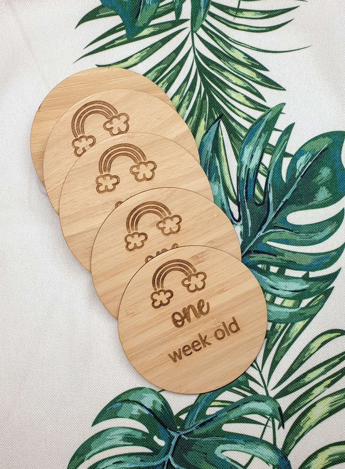 Baby Milestone Cards FAME-ily Art