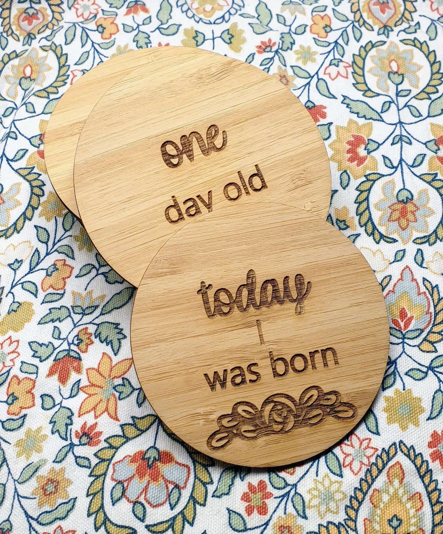 Baby Milestone Cards FAME-ily Art