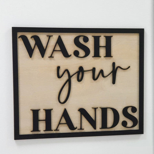 Wash Your Hands Sign