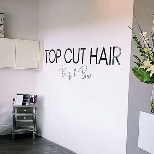 Custom Business Lettering Signage - Words Only No Logo Required FAME-ily Art