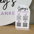 QR Code Arch Business Stand