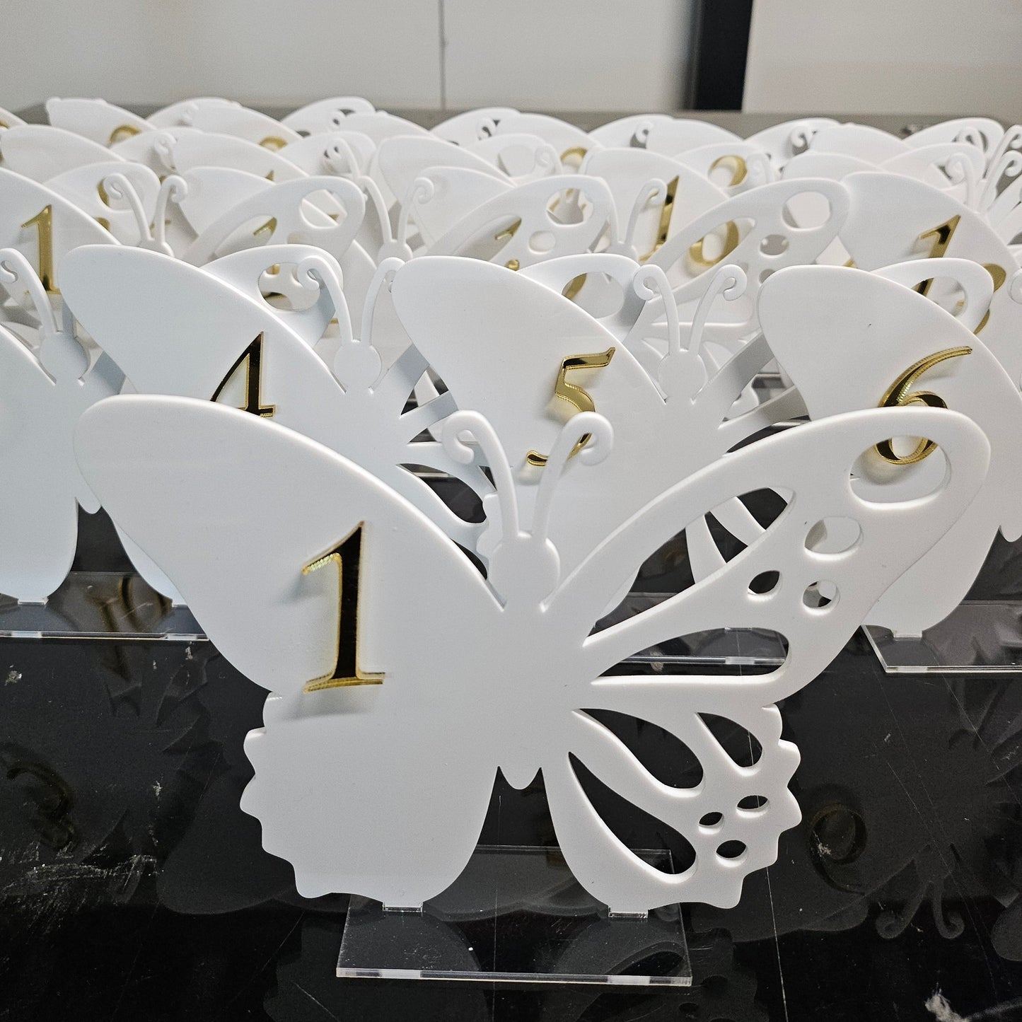 Butterfly Table Numbers