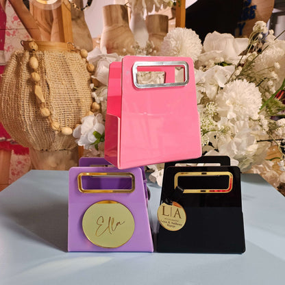Acrylic Gift Bags - Perfect for Parties and Bonbonniere - Min. Order 10 FAME-ily Art