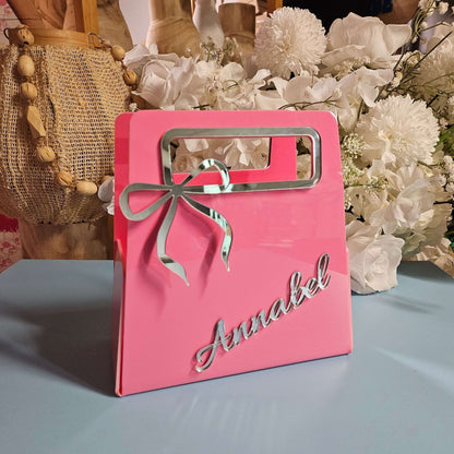 Acrylic Gift Bags - Perfect for Parties and Bonbonniere FAME-ily Art