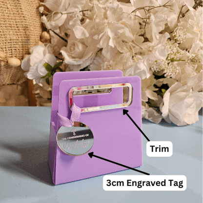 Acrylic Gift Bags - Perfect for Parties and Bonbonniere FAME-ily Art