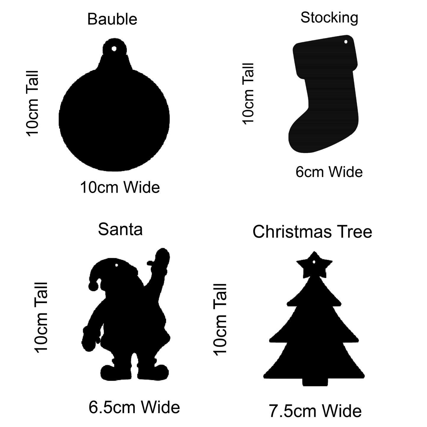 Wholesale Craft Blanks - Christmas Bell