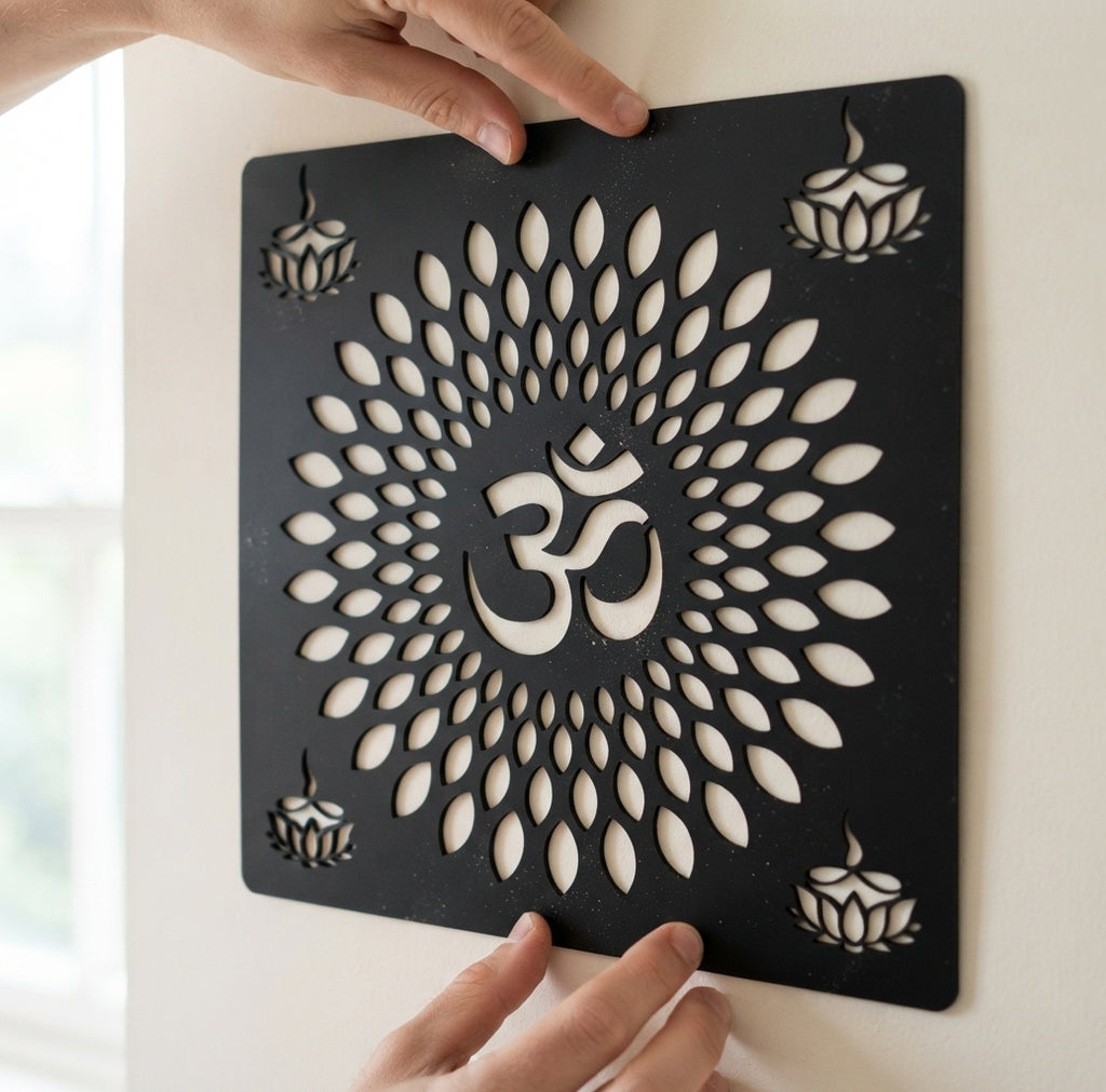 Om Wall Art Panel