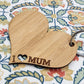 Love You Plaque with Keyring