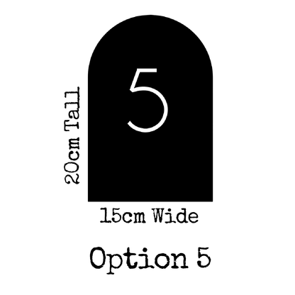 Arch Table Numbers