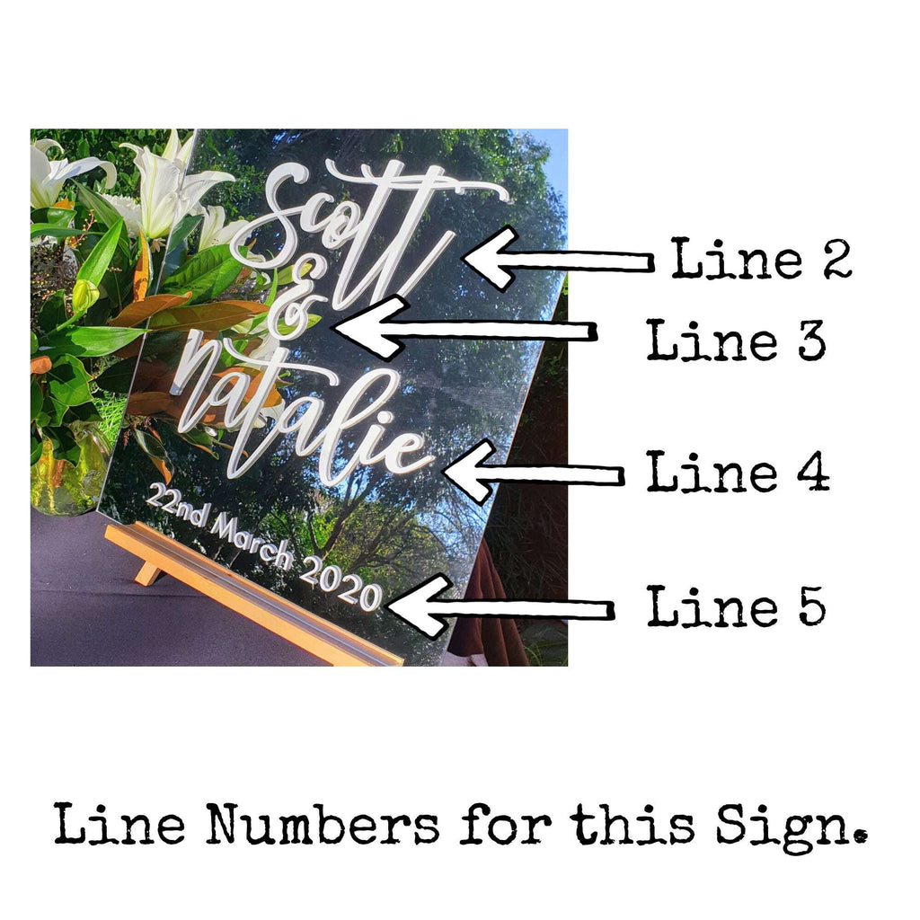 Rectangle Event Sign – photo 3