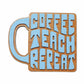 Teachers Coffee Mug Coaster with Gift Tag