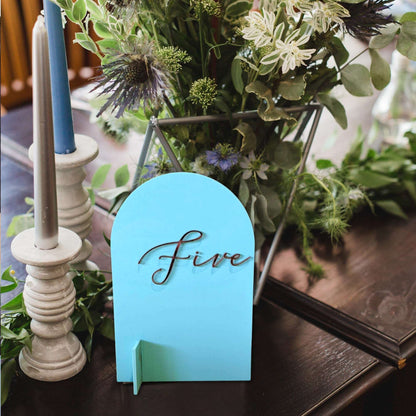 Arch Table Numbers FAME-ily Art